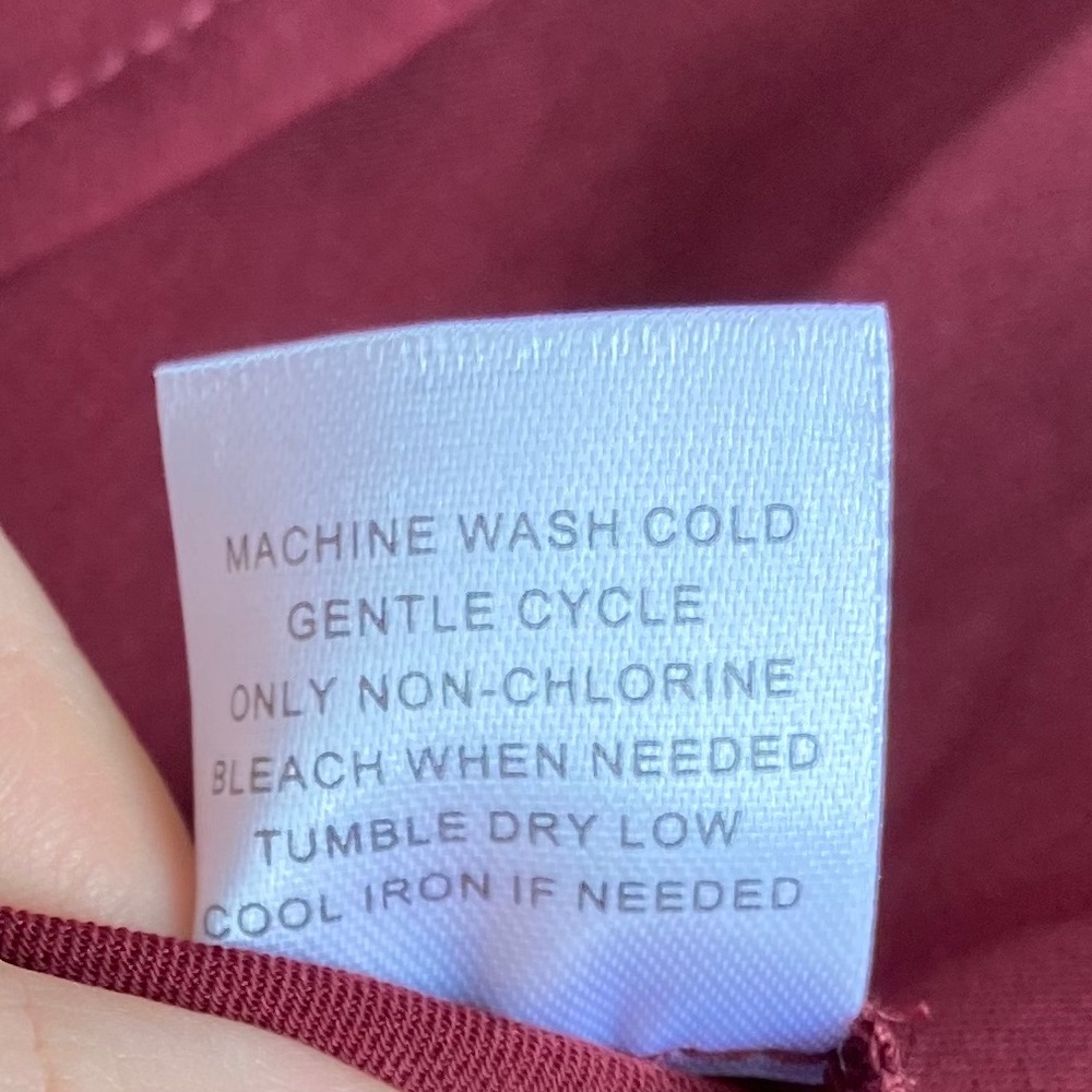 Goldray violet top raspberry sleeves plus 1X - Picture 4 of 10